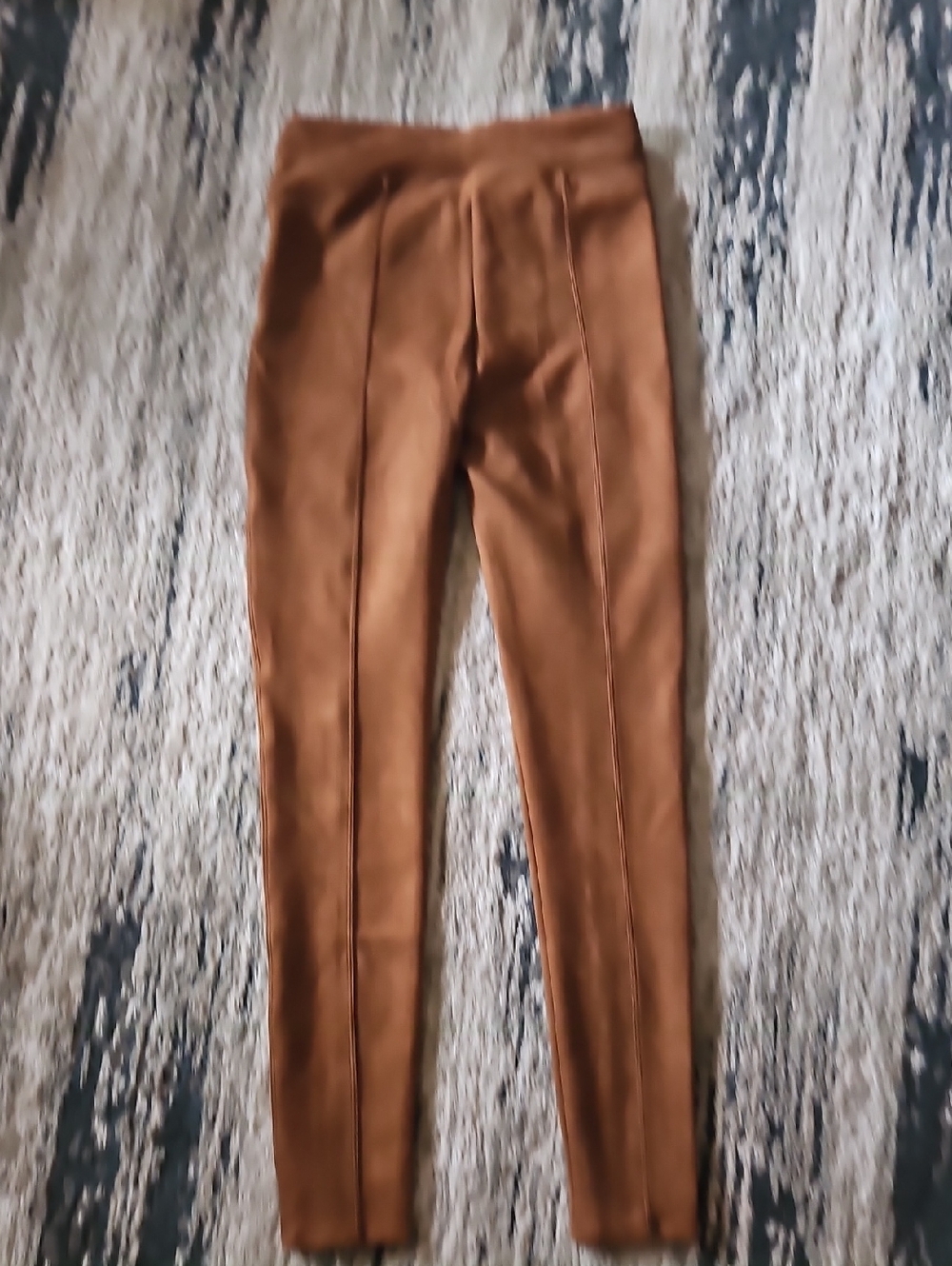 SPANX Chocolate Brown High-Waist Shaping Leggings